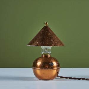 ON HOLD**Copper Glow Lamp by Ruth Gerth for Chase
