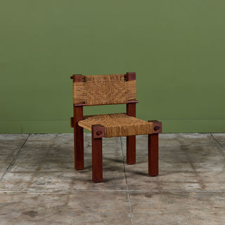 Set of Four Woven Rope Chairs by Mini Boga for Taaru