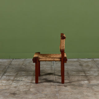 Set of Four Woven Rope Chairs by Mini Boga for Taaru