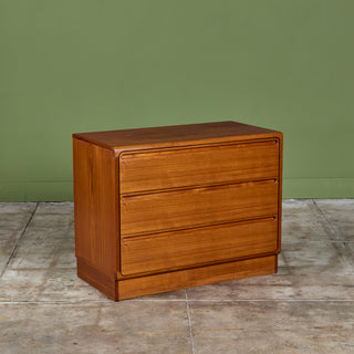 Three Drawer Teak Dresser by Nils Jonsson for Tørring Møbelfabrik