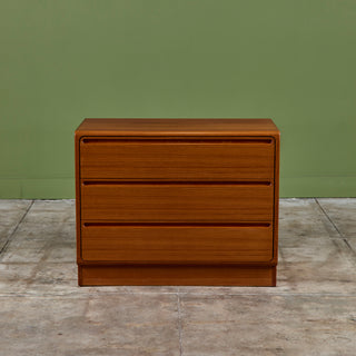 Three Drawer Teak Dresser by Nils Jonsson for Tørring Møbelfabrik