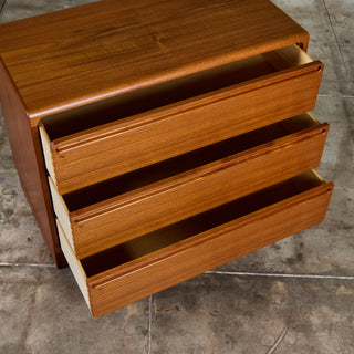Three Drawer Teak Dresser by Nils Jonsson for Tørring Møbelfabrik