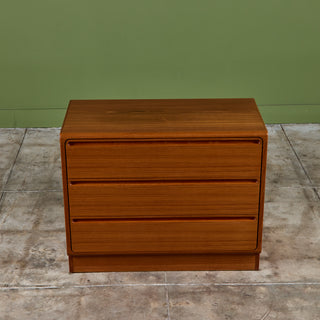 Three Drawer Teak Dresser by Nils Jonsson for Tørring Møbelfabrik