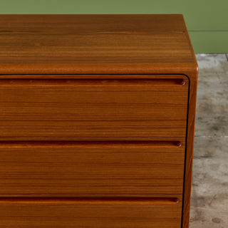 Three Drawer Teak Dresser by Nils Jonsson for Tørring Møbelfabrik