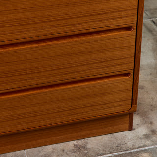 Three Drawer Teak Dresser by Nils Jonsson for Tørring Møbelfabrik