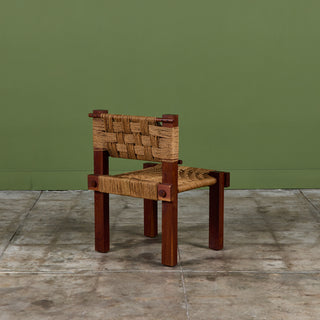 Set of Four Woven Rope Chairs by Mini Boga for Taaru
