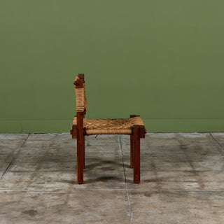 Set of Four Woven Rope Chairs by Mini Boga for Taaru