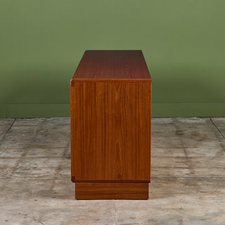 Six Drawer Teak Dresser by Nils Jonsson for Tørring Møbelfabrik