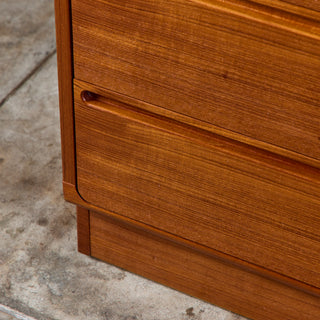 Six Drawer Teak Dresser by Nils Jonsson for Tørring Møbelfabrik