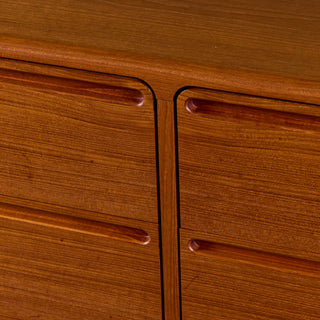 Six Drawer Teak Dresser by Nils Jonsson for Tørring Møbelfabrik
