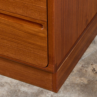Six Drawer Teak Dresser by Nils Jonsson for Tørring Møbelfabrik