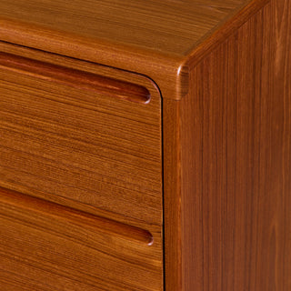 Six Drawer Teak Dresser by Nils Jonsson for Tørring Møbelfabrik