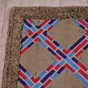 Geometric Shag Rug