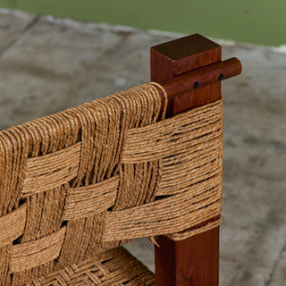 Set of Four Woven Rope Chairs by Mini Boga for Taaru
