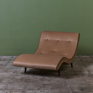 Adrian Pearsall "Wave" Chaise Lounge for Craft Associates
