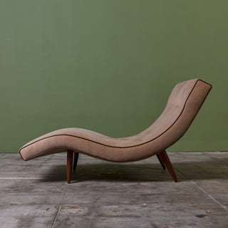 Adrian Pearsall "Wave" Chaise Lounge for Craft Associates