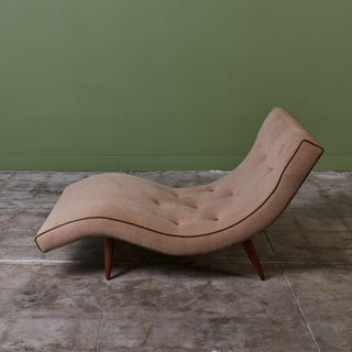 Adrian Pearsall "Wave" Chaise Lounge for Craft Associates