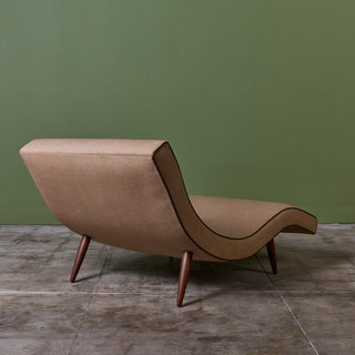 Adrian Pearsall "Wave" Chaise Lounge for Craft Associates