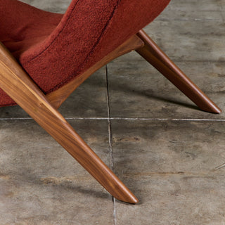 Adrian Pearsall "Crescent" Chaise Lounge for Craft Associates