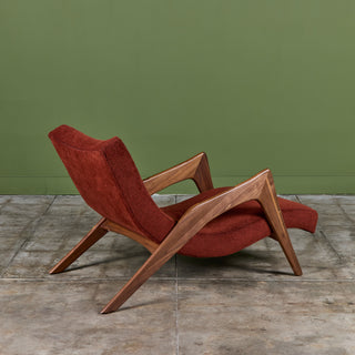 Adrian Pearsall "Crescent" Chaise Lounge for Craft Associates