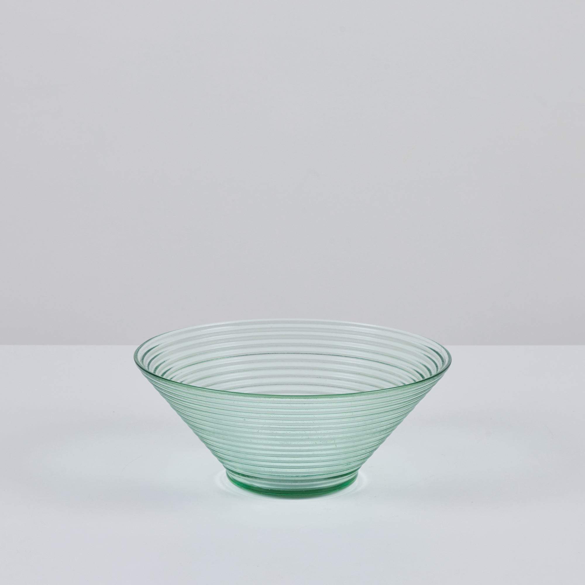 Aino Aalto Ribbed Glass Bowl for Iittala