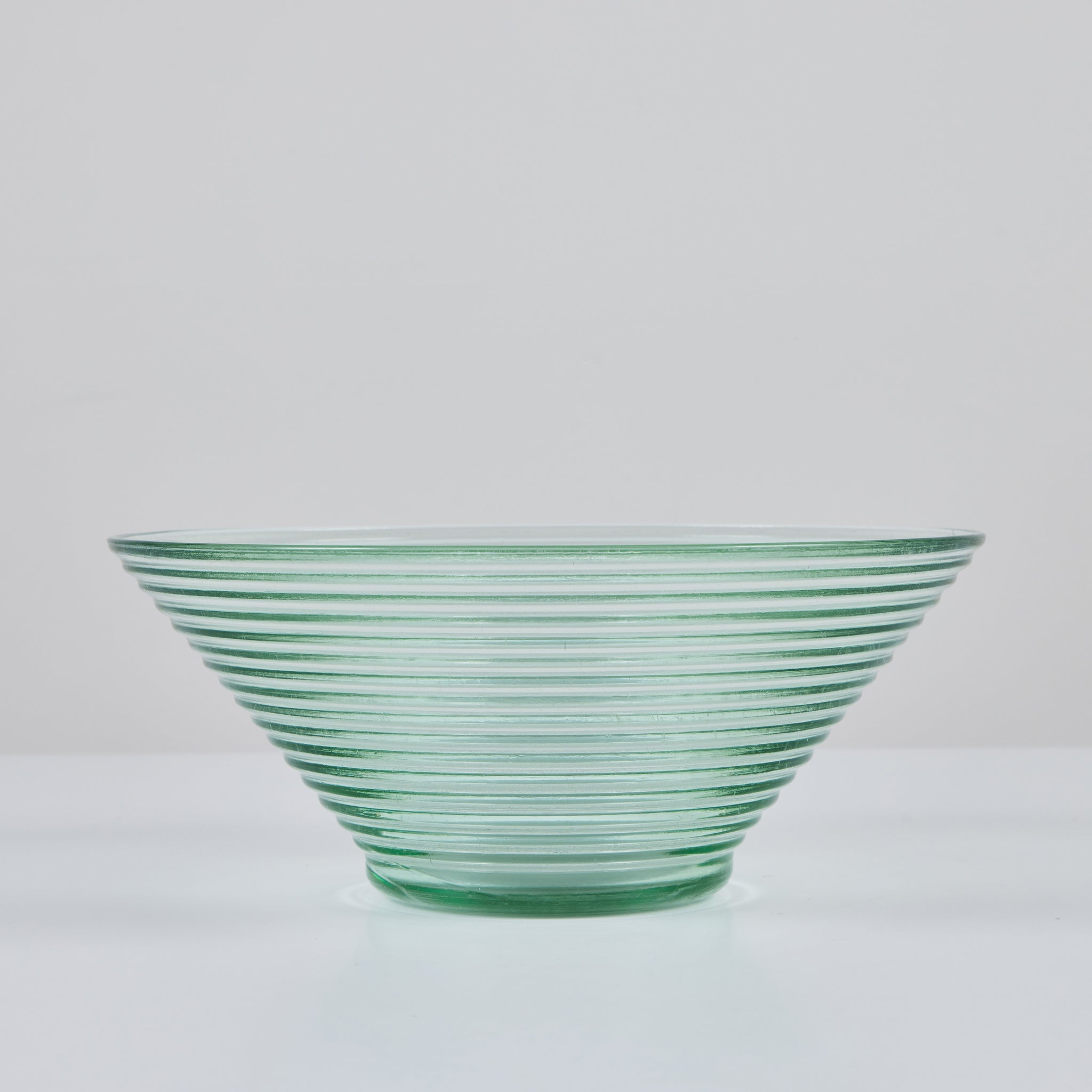 Aino Aalto Ribbed Glass Bowl for Iittala