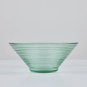 Aino Aalto Ribbed Glass Bowl for Iittala