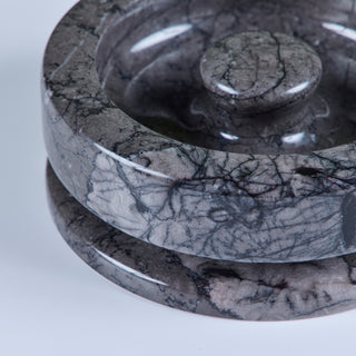 Angelo Mangiarotti Marble Ashtray for Knoll