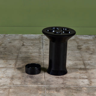 Angelo Mangiarotti Ceramic Glazed Umbrella Stand for Ceramica Brambilla Milano
