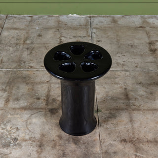 Angelo Mangiarotti Ceramic Glazed Umbrella Stand for Ceramica Brambilla Milano