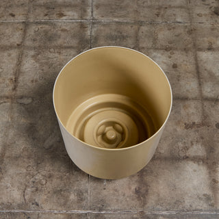 Beige Planter by Anna Castelli Ferrieri for Kartell