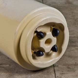 Beige Planter by Anna Castelli Ferrieri for Kartell