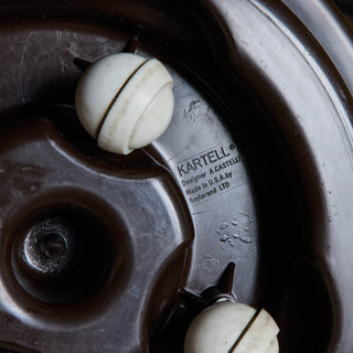 Brown Planter by Anna Castelli Ferrieri for Kartell