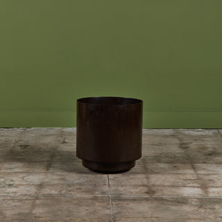 Brown Planter by Anna Castelli Ferrieri for Kartell
