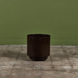 Brown Planter by Anna Castelli Ferrieri for Kartell