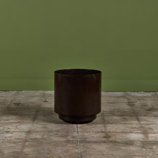 Brown Planter by Anna Castelli Ferrieri for Kartell