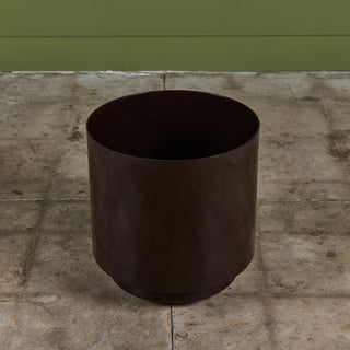 Brown Planter by Anna Castelli Ferrieri for Kartell