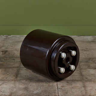 Brown Planter by Anna Castelli Ferrieri for Kartell