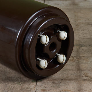 Brown Planter by Anna Castelli Ferrieri for Kartell