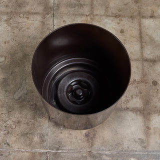 Brown Planter by Anna Castelli Ferrieri for Kartell