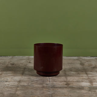 Maroon Planter by Anna Castelli Ferrieri for Kartell