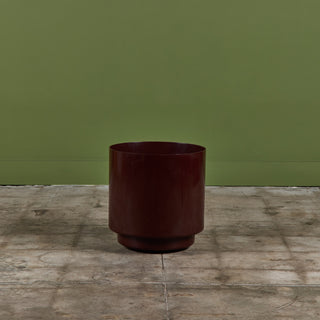 Maroon Planter by Anna Castelli Ferrieri for Kartell