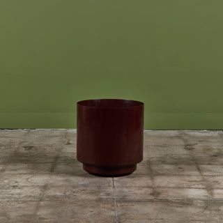 Maroon Planter by Anna Castelli Ferrieri for Kartell