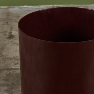 Maroon Planter by Anna Castelli Ferrieri for Kartell