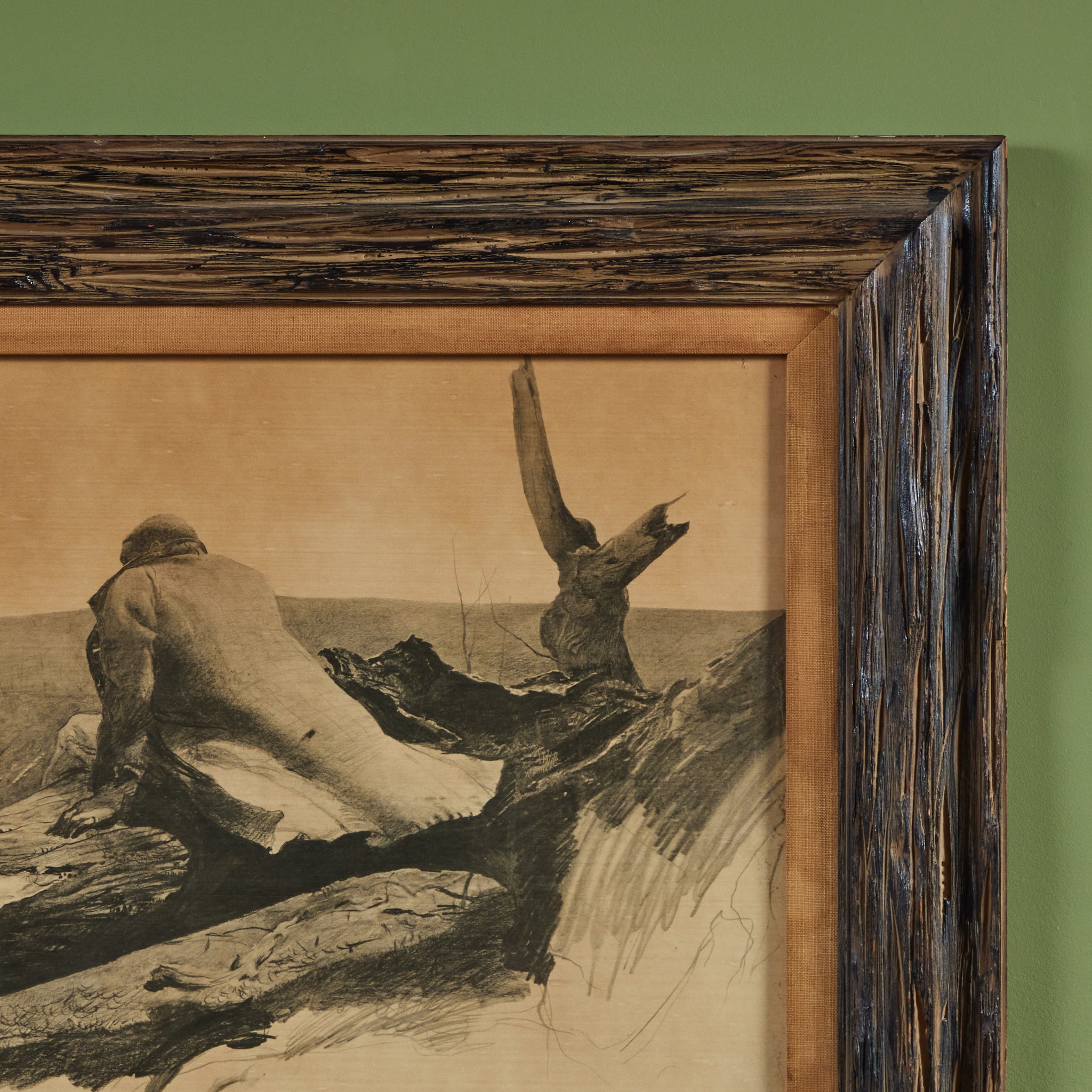 April Wind Lithograph by Andrew Wyeth