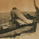 April Wind Lithograph by Andrew Wyeth