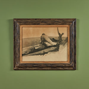 April Wind Lithograph by Andrew Wyeth