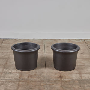 Architectural Pottery Medium Black Tulip Planter