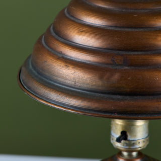 Art Deco Copper Table Lamp
