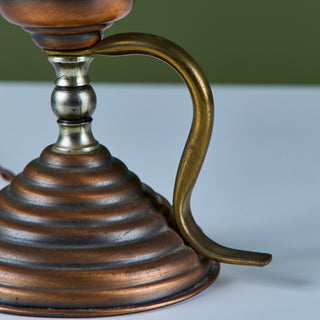 Art Deco Copper Table Lamp